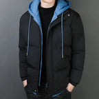 Gaston - Herrenjacke aus verdickter Baumwolle mit winddichter Kapuze