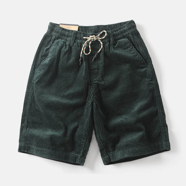 Short à cordon en velours côtelé pour hommes - Dalton