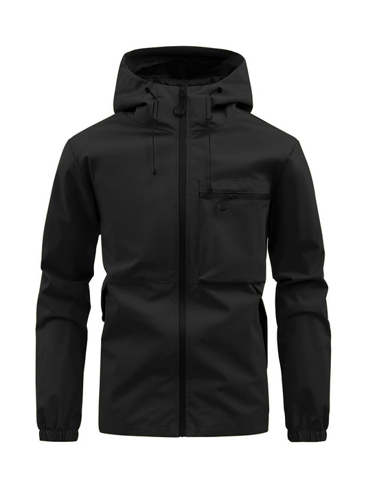 Veste homme mi-saison avec capuche et poches - Chester