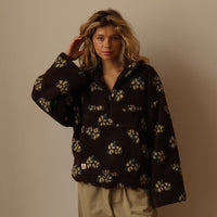 Sweat-shirt polaire pour femmes avec grande poche - Liora