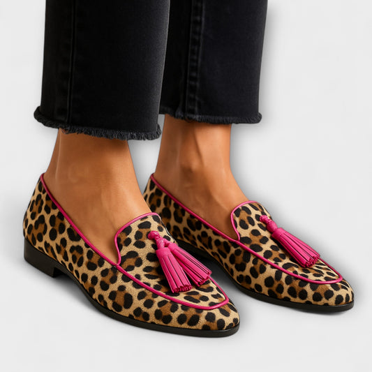 Mokassins mit Quasten - Capri
