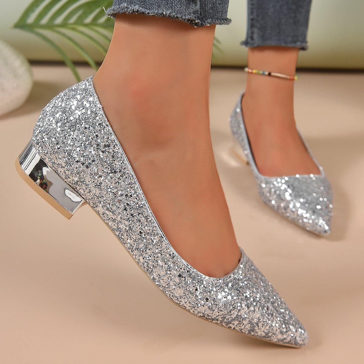 Damen Glitzerschuhe - Amaya