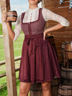 Damen Modernes Oktoberfest Dirndl Kleid - Roswitha