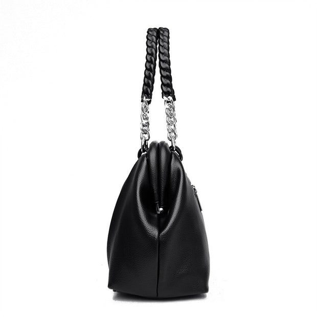 Calienne Elegant Vintage Clasp Bag