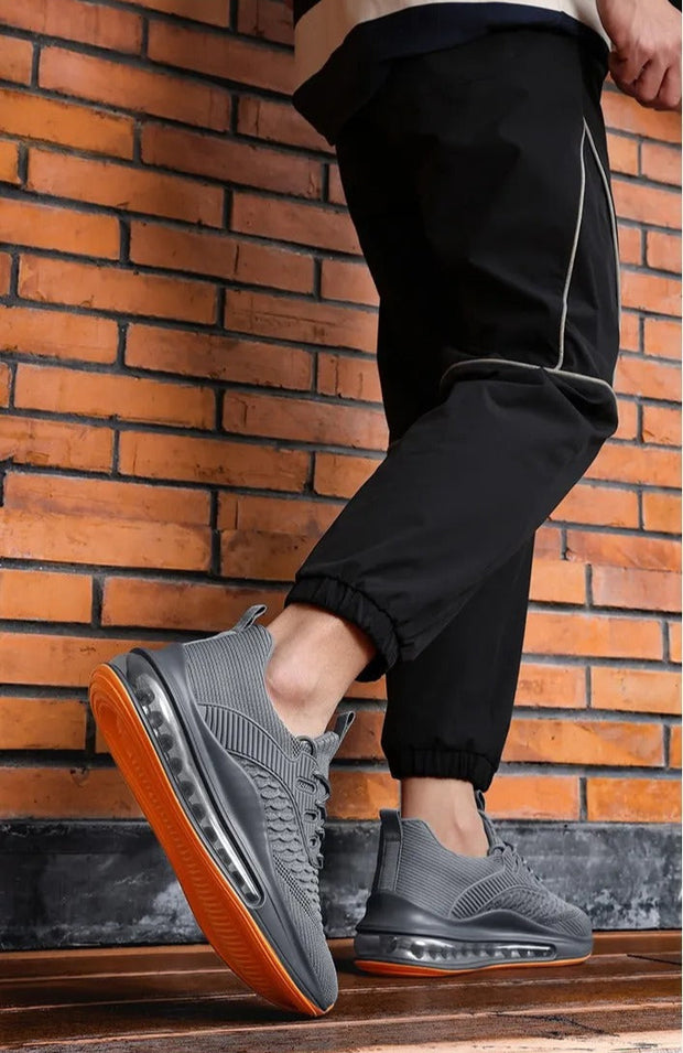 Chaussures de sport pour hommes en tissu respirant avec semelle à chambre à air - Elías