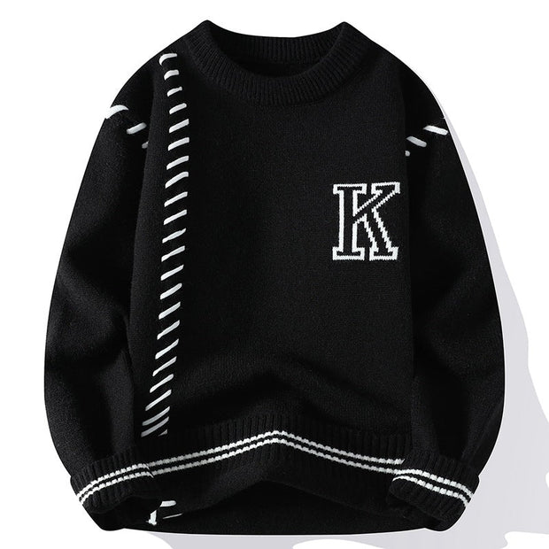 Herrenpullover mit weichem Strickeffekt - Marven