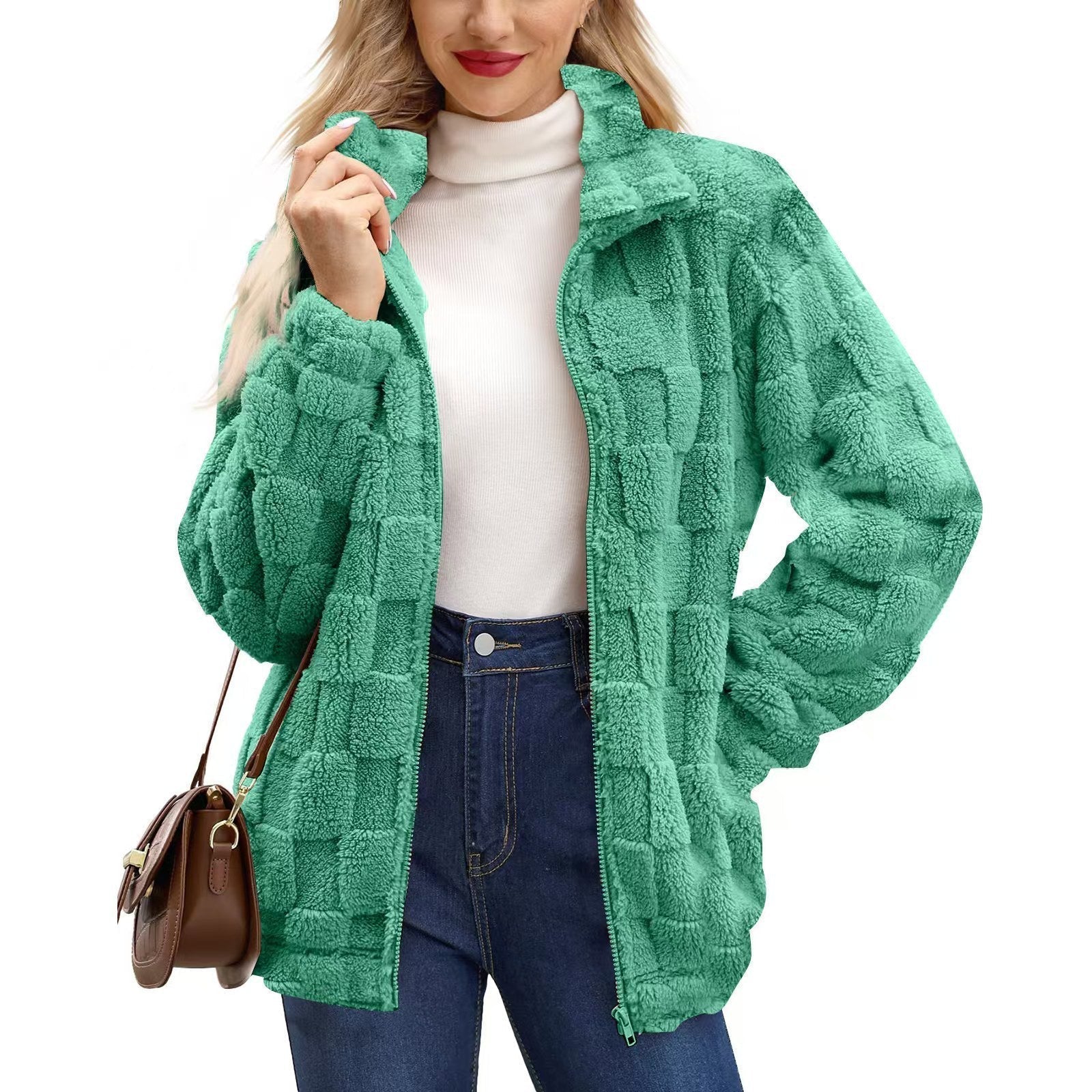 Strukturierte Steppjacke für Frauen - Irvina