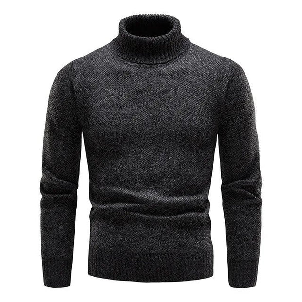 Rollkragenpullover mit Strickeffekt für Männer - Raiden