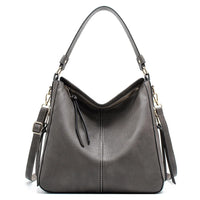 Sanne - Sac à main en cuir souple de créateur