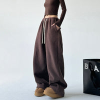 Pantalon baggy en peluche pour femme - Novanne