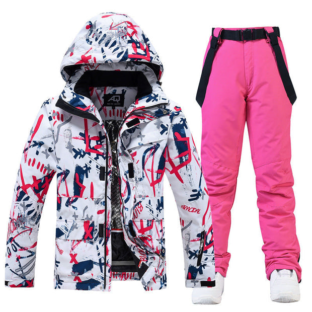 Combinaison de ski unisexe imperméable et coupe-vent - Nivor
