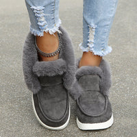 Nissa - Chaussures D'hiver Chaudes en Daim