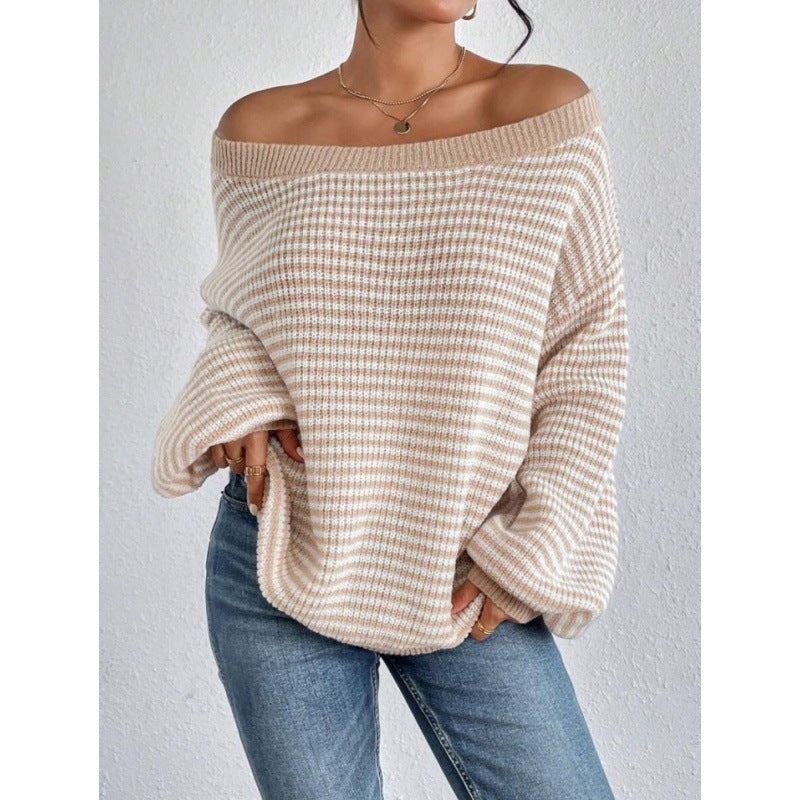 Lässiger Damen-Strickpullover - Signe