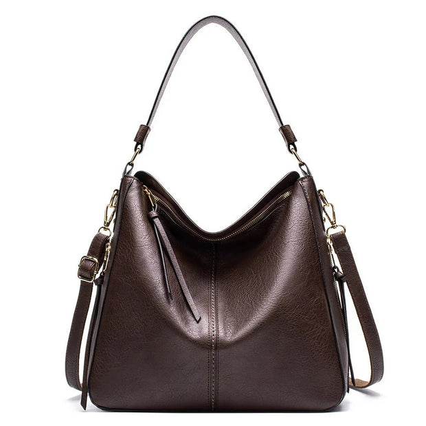 Sanne - Sac à main en cuir souple de créateur