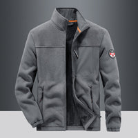 Leichte Herrenjacke mit Fleece-Effekt - Renlo