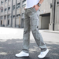 Pantalon cargo en coton pour hommes