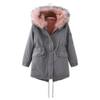 Caly - Dicker, gefütterter Wintermantel aus Fleece