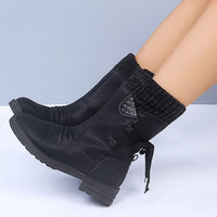 Pia - Bottes de Neige à Lacets