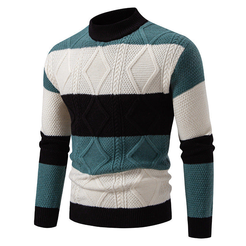 Pullover mit geflochtenem Strickeffekt für Männer - Elric