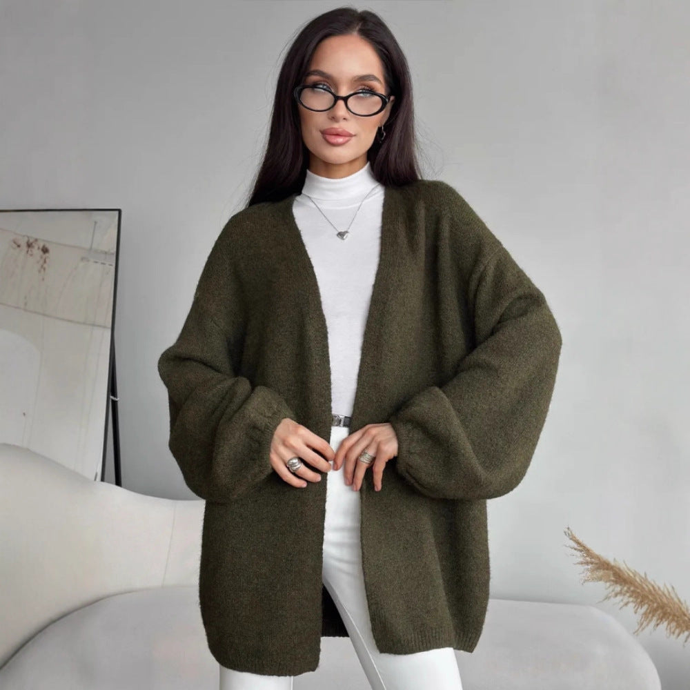 Damen Strickjacke in Übergröße - Liora