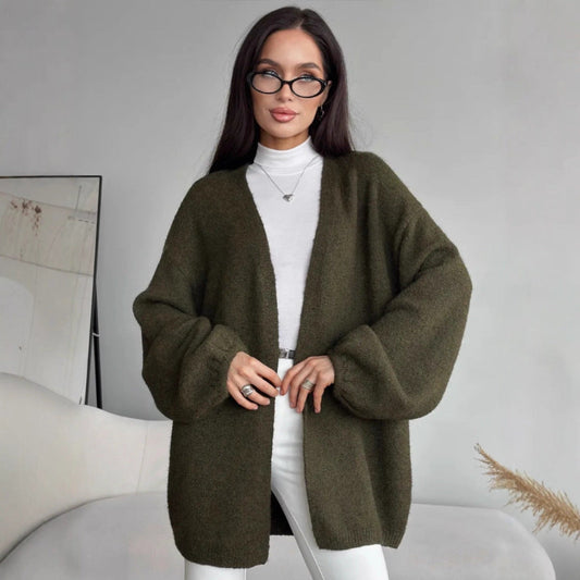 Damen Strickjacke in Übergröße - Liora