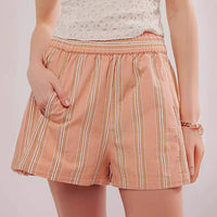 Jazmin - Short à rayures mode été