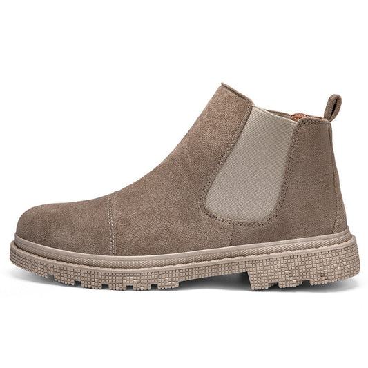Bottines rétro en cuir pour hommes - Aegis