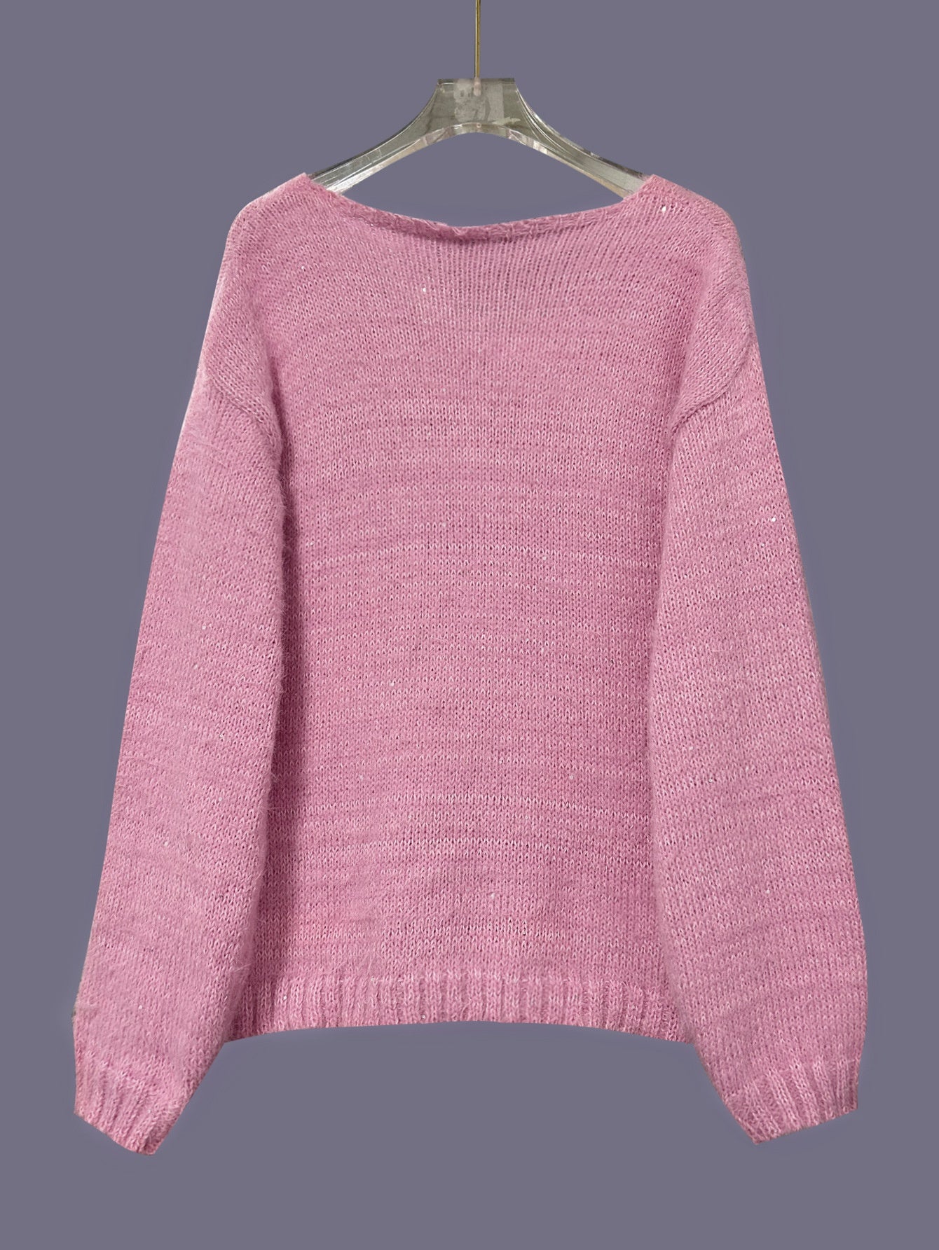 Damen Strickpullover mit V-Ausschnitt - Aderyn