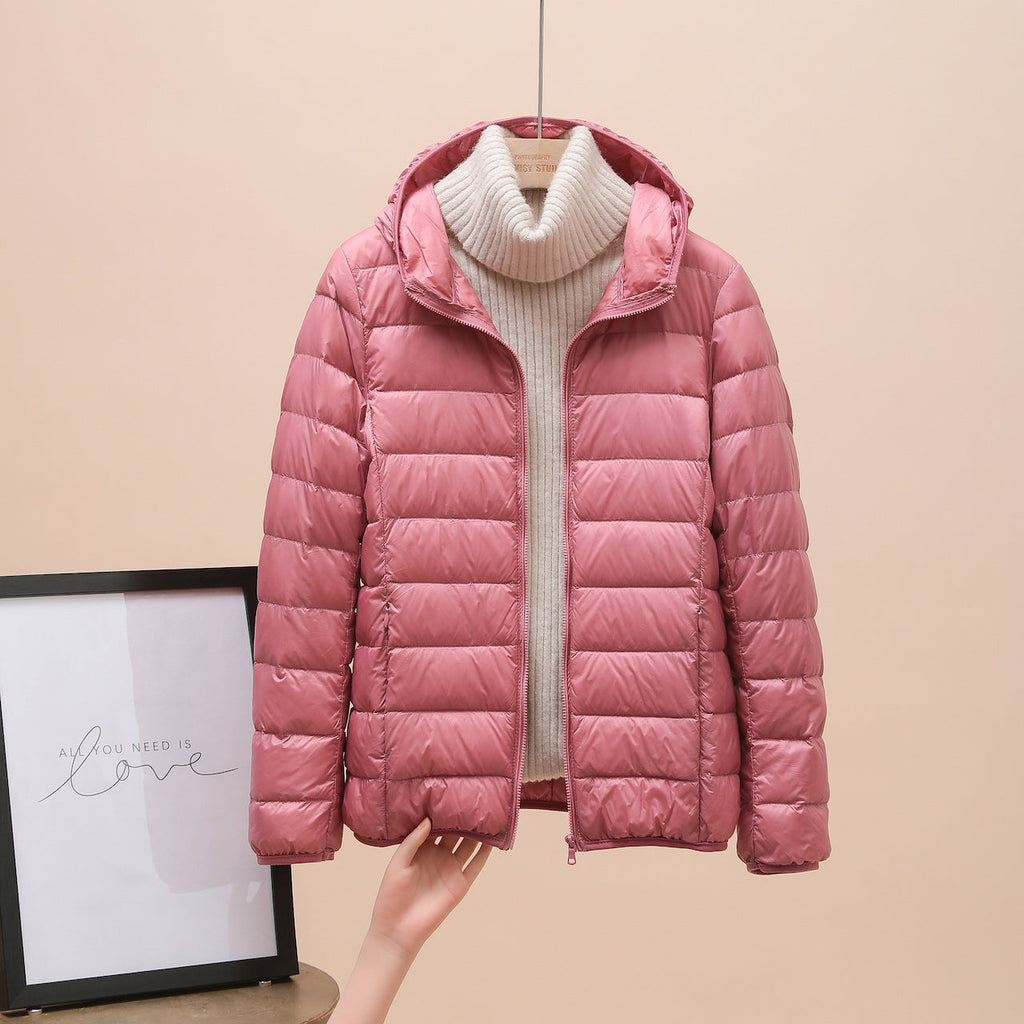 Leichte Steppjacke mit Kapuze für Damen - Aline
