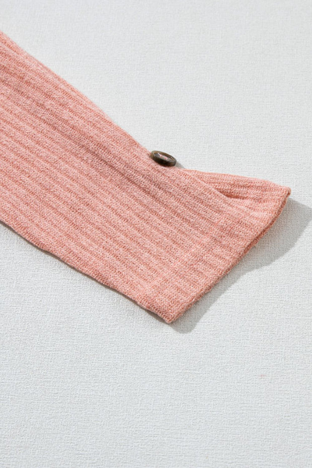 Aude - Pullover mit Knöpfen Rundhalsausschnitt
