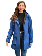 Wasserdichte Damen-Softshelljacke mit Kapuze - Elina