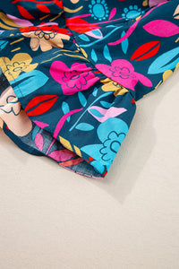 Lina - Mini robe à manches bouffantes et à volants