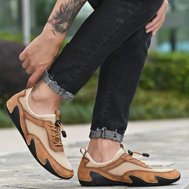 Atmungsaktive Mesh-Turnschuhe für Männer in lässigem Design - Elías