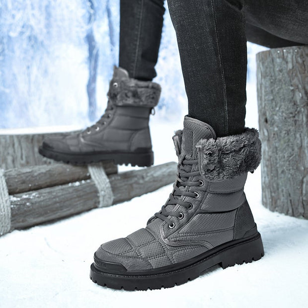 Gepolsterte Herrenstiefel für kaltes Wetter - Norven