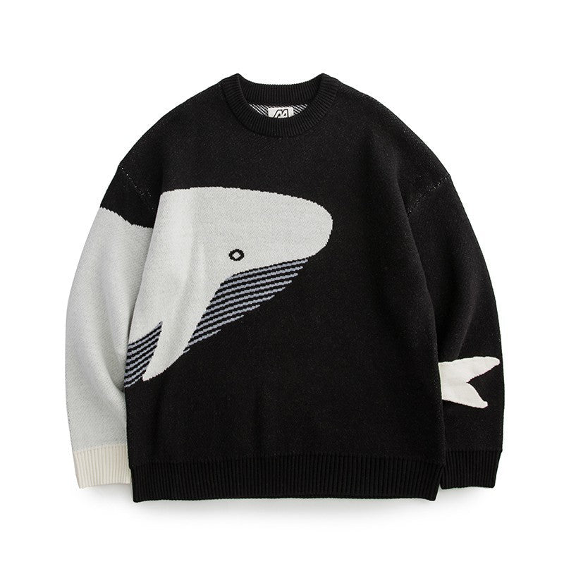 Von der Kunst inspirierter Strickpullover für Männer - Nivaro