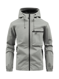 Herrenjacke für die Übergangszeit mit Kapuze und Taschen - Chester