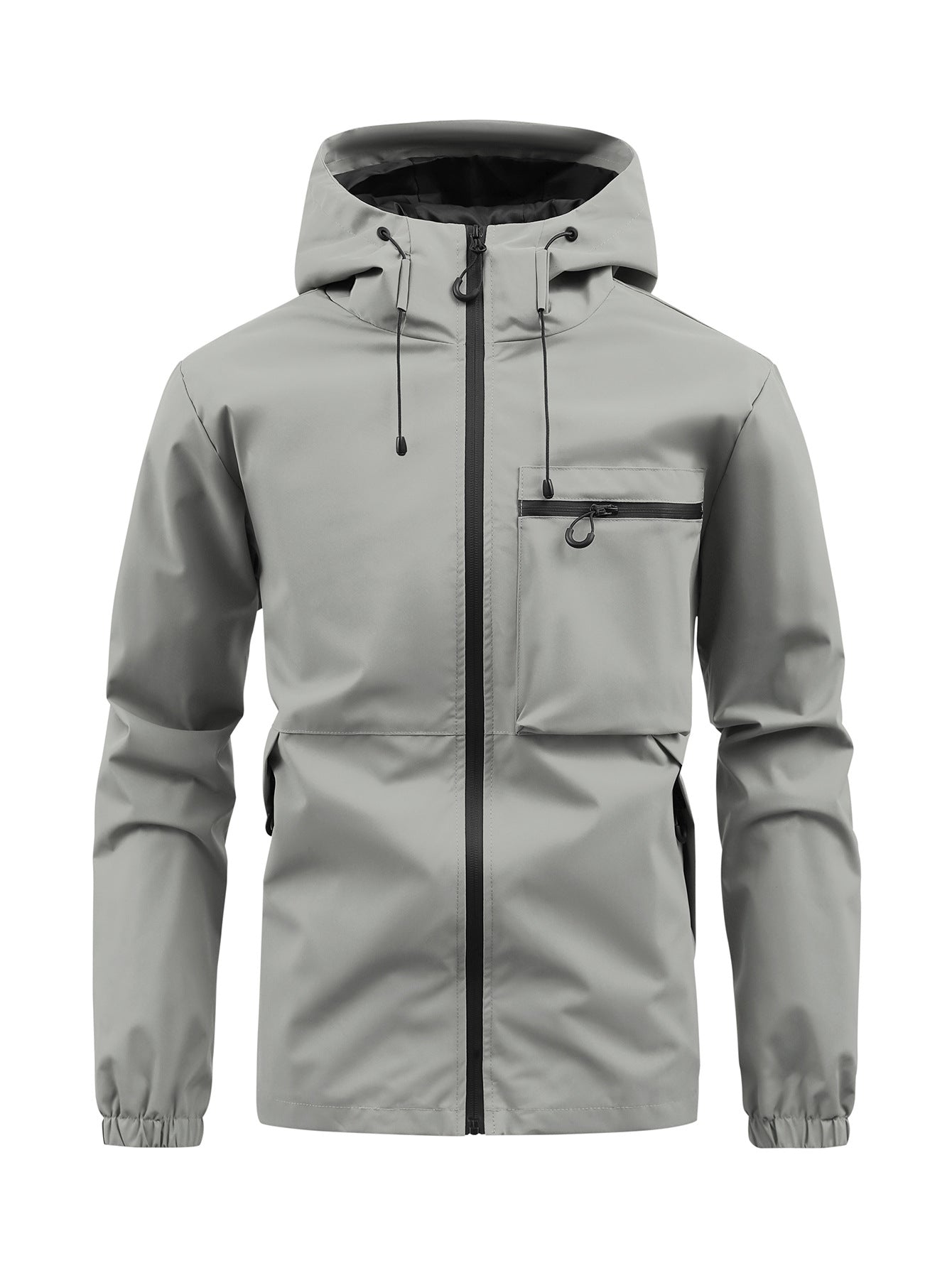 Herrenjacke für die Übergangszeit mit Kapuze und Taschen - Chester