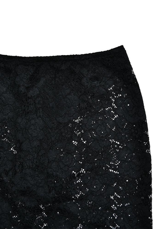 Lia - Set de dentelle transparente
