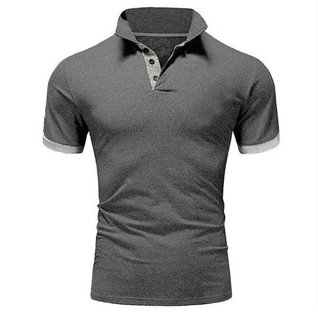 Lukas - Polo de golf léger pour hommes sportif et confortable