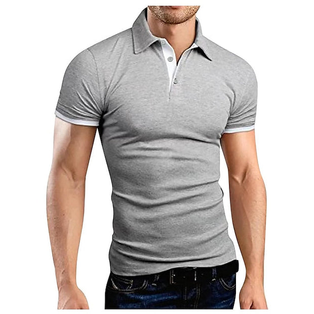 Lukas - Polo de golf léger pour hommes sportif et confortable