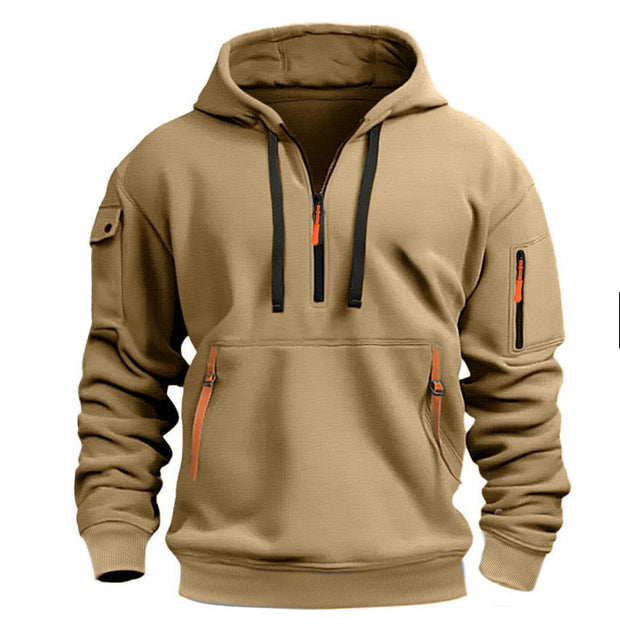 Sweat homme avec capuche et poches - Cesar