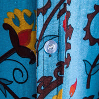 Chemise à manches courtes pour hommes, au design rétro et original.