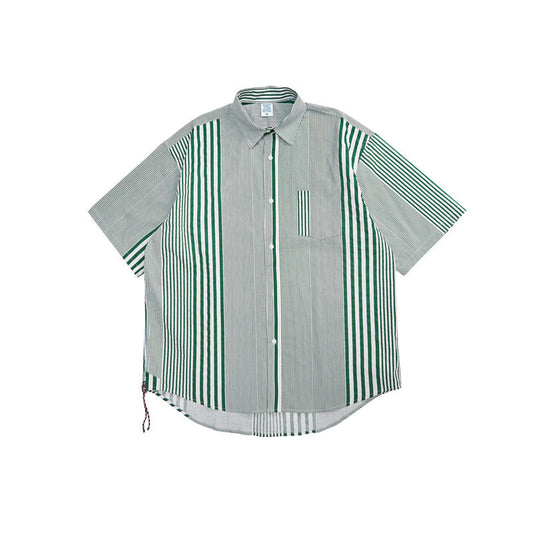 Chemise imprimée à manches courtes pour hommes