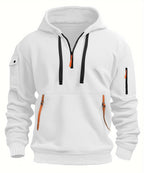 Herren Sweatshirt mit Kapuze und Taschen - Cesar