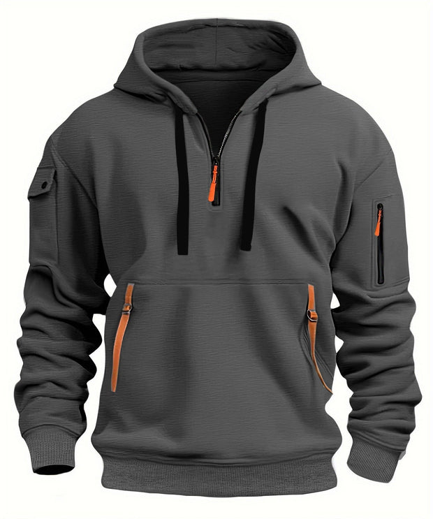 Sweat homme avec capuche et poches - Cesar