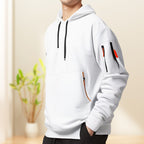 Herren Sweatshirt mit Kapuze und Taschen - Cesar