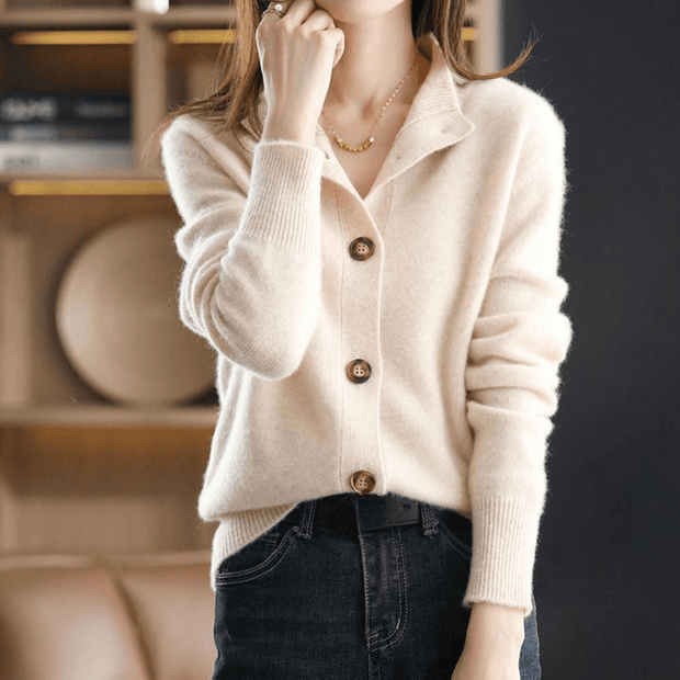 Anika - Cardigan élégant en maille
