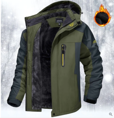 Veste d'hiver imperméable de haute qualité pour hommes