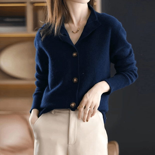 Anika - Cardigan élégant en maille