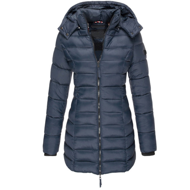 Manteau matelassé à capuche pour femmes - Mila